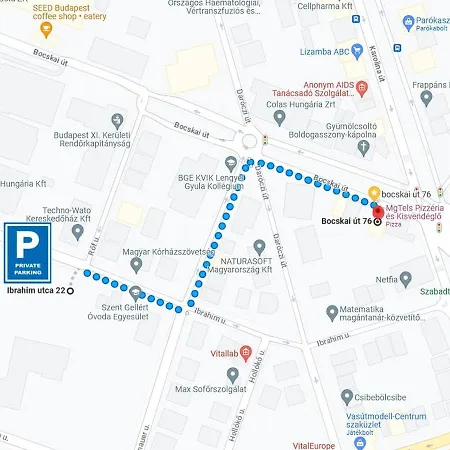 Mgtels - With Private Parking شقة بودابست